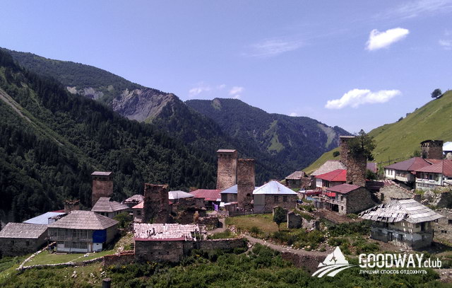 Поход по Грузии в Сванетии