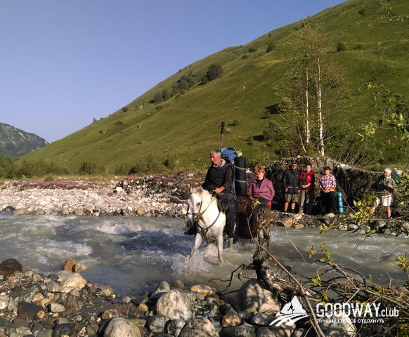 Поход по Грузии в Сванетии