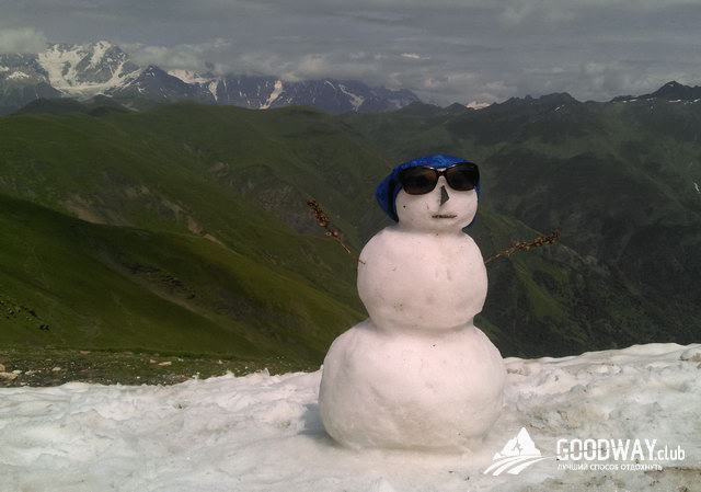 Поход по Грузии в Сванетии