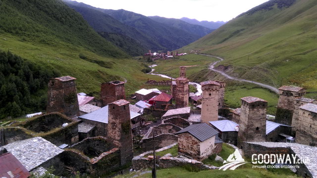 Поход по Грузии в Сванетии