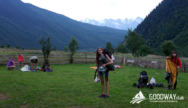 Поход по Грузии в Сванетии