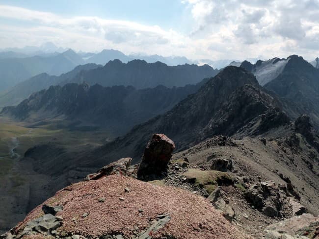 поход по Тянь-Шаню, Киргизия