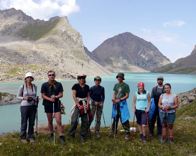 поход по Тянь-Шаню, Киргизия