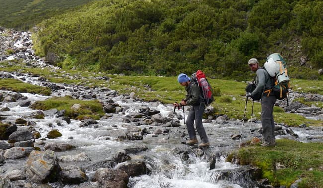 поход по Тянь-Шаню, Киргизия