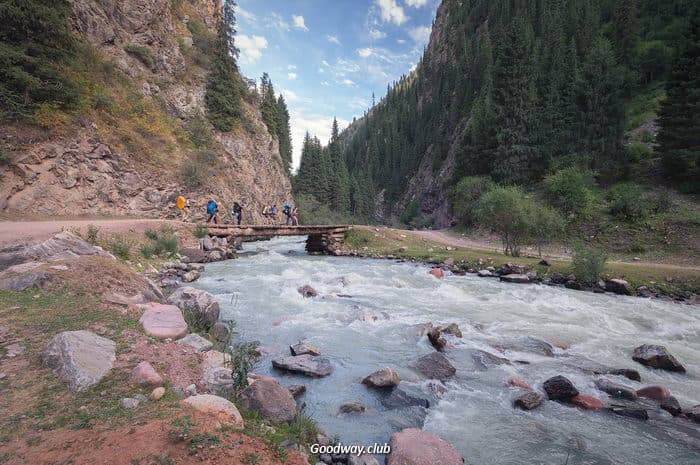 Поход по Тянь-Шаню, Киргизия