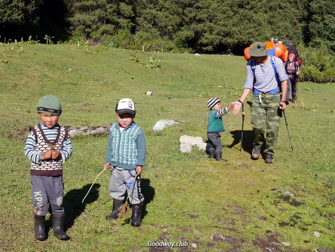 Поход по Тянь-Шаню, Киргизия