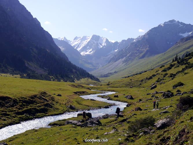 Поход по Тянь-Шаню, Киргизия