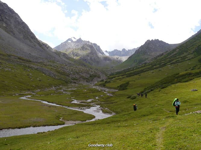 Поход по Тянь-Шаню, Киргизия