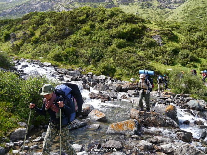 Поход по Тянь-Шаню, Киргизия