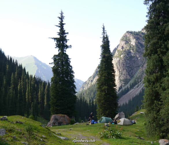 Поход по Тянь-Шаню, Киргизия