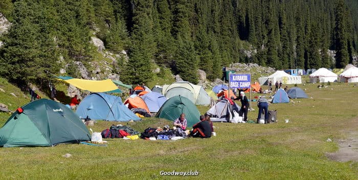 Поход по Тянь-Шаню, Киргизия