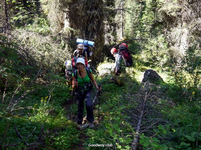 Поход по Тянь-Шаню, Киргизия