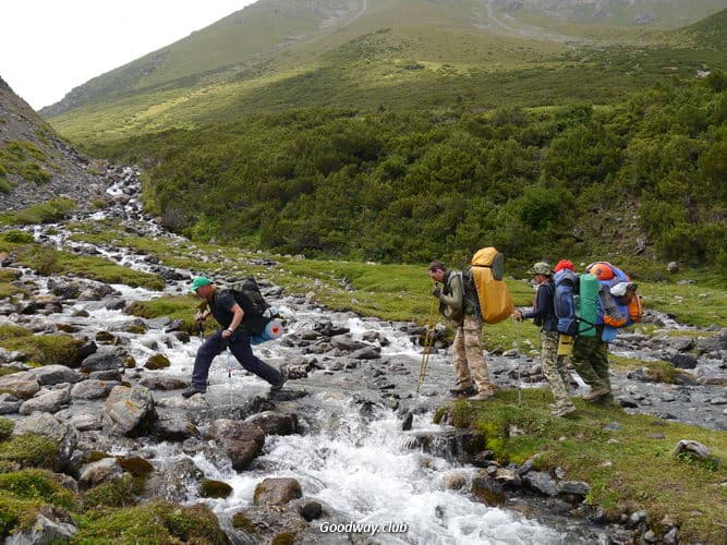 Поход по Тянь-Шаню, Киргизия