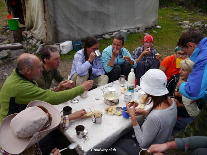 Поход по Тянь-Шаню, Киргизия