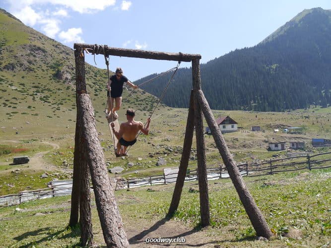 Поход по Тянь-Шаню, Киргизия