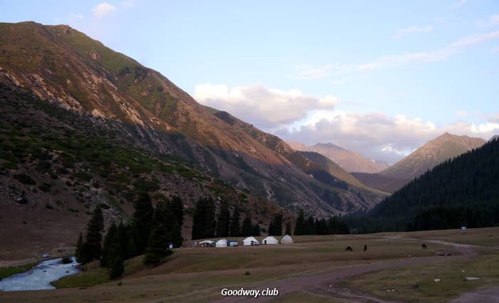 Поход по Тянь-Шаню, Киргизия