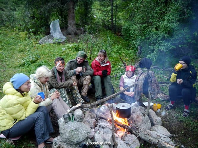 Поход по Тянь-Шаню, Киргизия