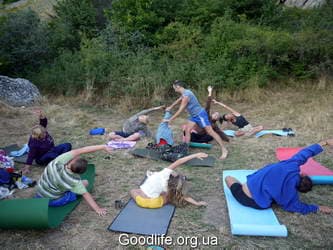 йога в походе