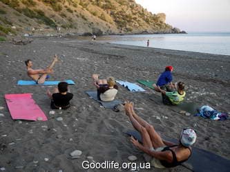 йога в походе