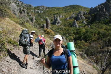 йога-поход по Крыму