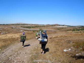 йога-поход по Крыму