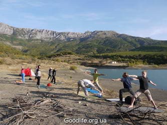 йога-поход по Крыму