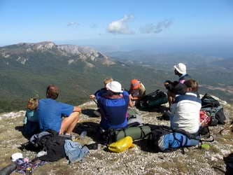 обед на краю Тырке-яйлы