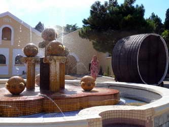 завод шампанских вин Новый Свет-фонтан 