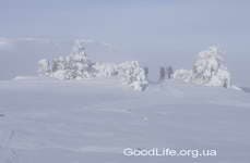 зима в горах Крыма