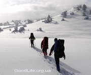 зима в горах Крыма