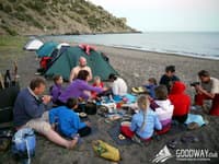 стоянка у моря в Весёлом