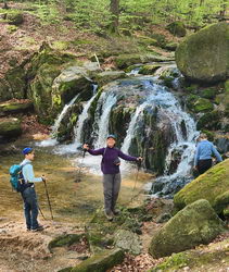 поход Чешский рай, Йештед, Йизерские горы и водопады