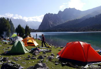поход по Фанским горам