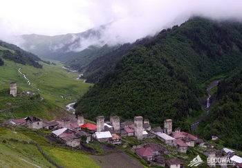 поход по Грузии - Верхняя Сванетия