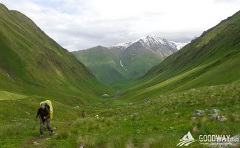 поход по Грузии Тушетия, Хевсуретия