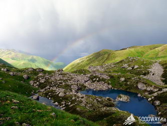 поход по Грузии Абуделаурские озёра