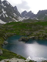 поход по Грузии Абуделаурские озёра