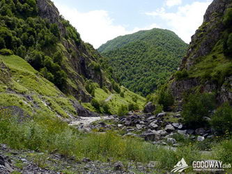 поход по Грузии Тушетия, Хевсуретия