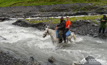 поход по Грузии Тушетия, Хевсуретия