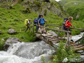 поход по Грузии Тушетия, Хевсуретия