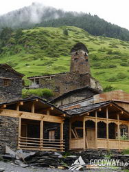 поход по Грузии Тушетия, Хевсуретия