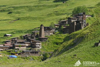 поход по Грузии Тушетия, Хевсуретия