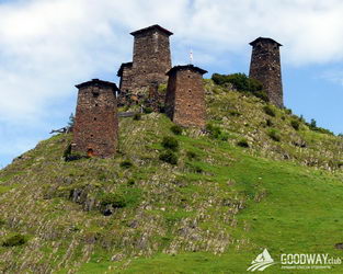 поход по Грузии Тушетия, Хевсуретия