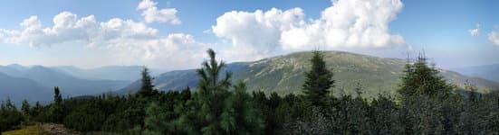 Поход по Карпатам Горганы