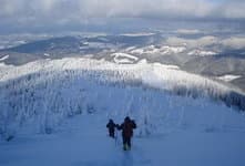 Зимний поход по Карпатам Петрос и Говерла