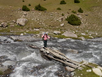 Поход по Кыргызстану Азиатская Патагония Каравшин и Ак-суу