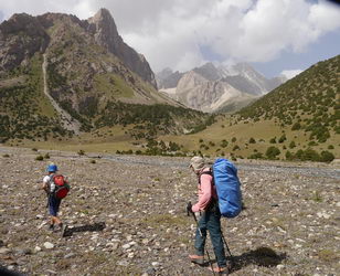 Поход по Кыргызстану Азиатская Патагония Каравшин и Ак-суу
