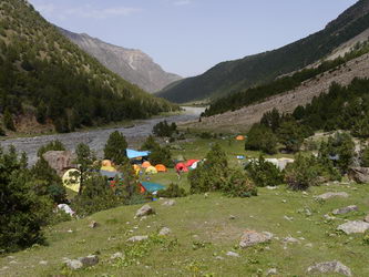 Поход по Кыргызстану Азиатская Патагония Каравшин и Ак-суу