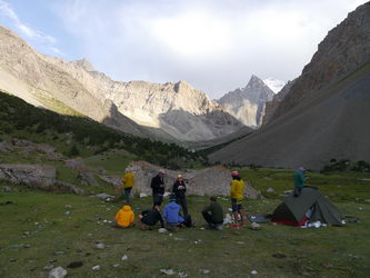 Поход по Кыргызстану Азиатская Патагония Каравшин и Ак-суу