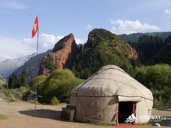 поход по горам Тянь-Шань